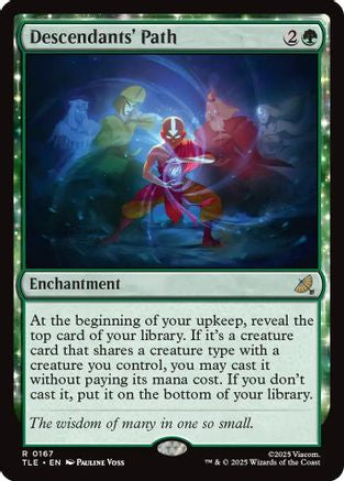 Descendants' Path (TLE-167) - Avatar: The Last Airbender: Eternal-Legal Foil