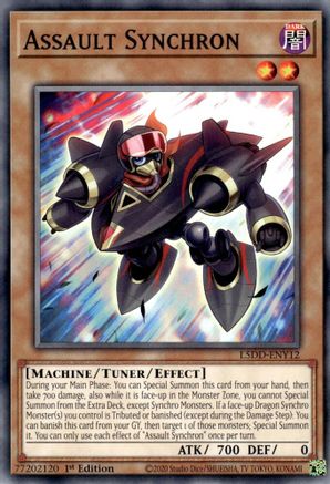 Assault Synchron (L5DD-ENY12) - Legendary 5D's Decks 1st Edition