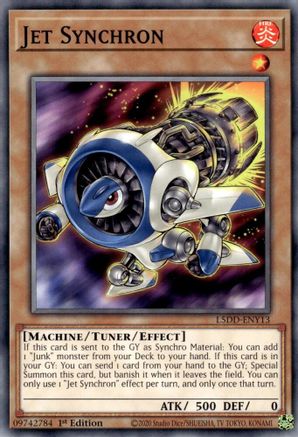Jet Synchron (L5DD-ENY13) - Legendary 5D's Decks 1st Edition