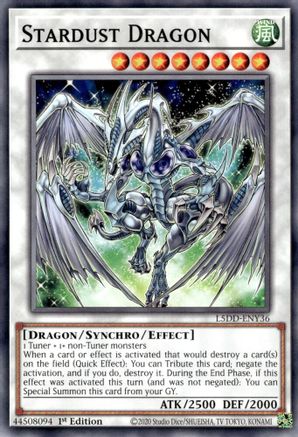 Stardust Dragon (L5DD-ENY36) (L5DD-ENY36) - Legendary 5D's Decks 1st Edition