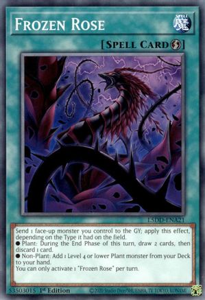 Frozen Rose (L5DD-ENA21) - Legendary 5D's Decks 1st Edition