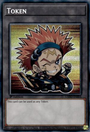 Token (Crow) (L5DD-ENS06) - Legendary 5D's Decks 1st Edition