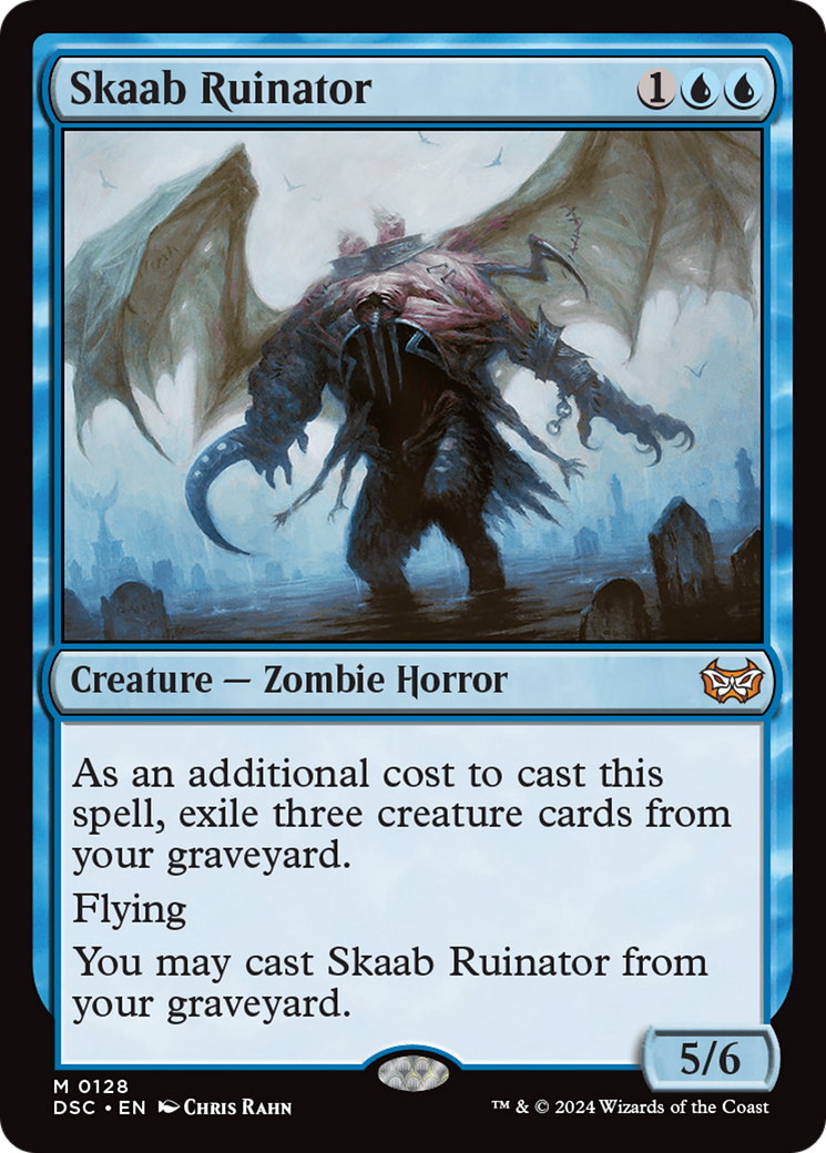 Skaab Ruinator (DSC-128) - Duskmourn: House of Horror Commander - Premium MTG Single from Wizards of the Coast - Just $0.25! Shop now at Game Crave Tournament Store