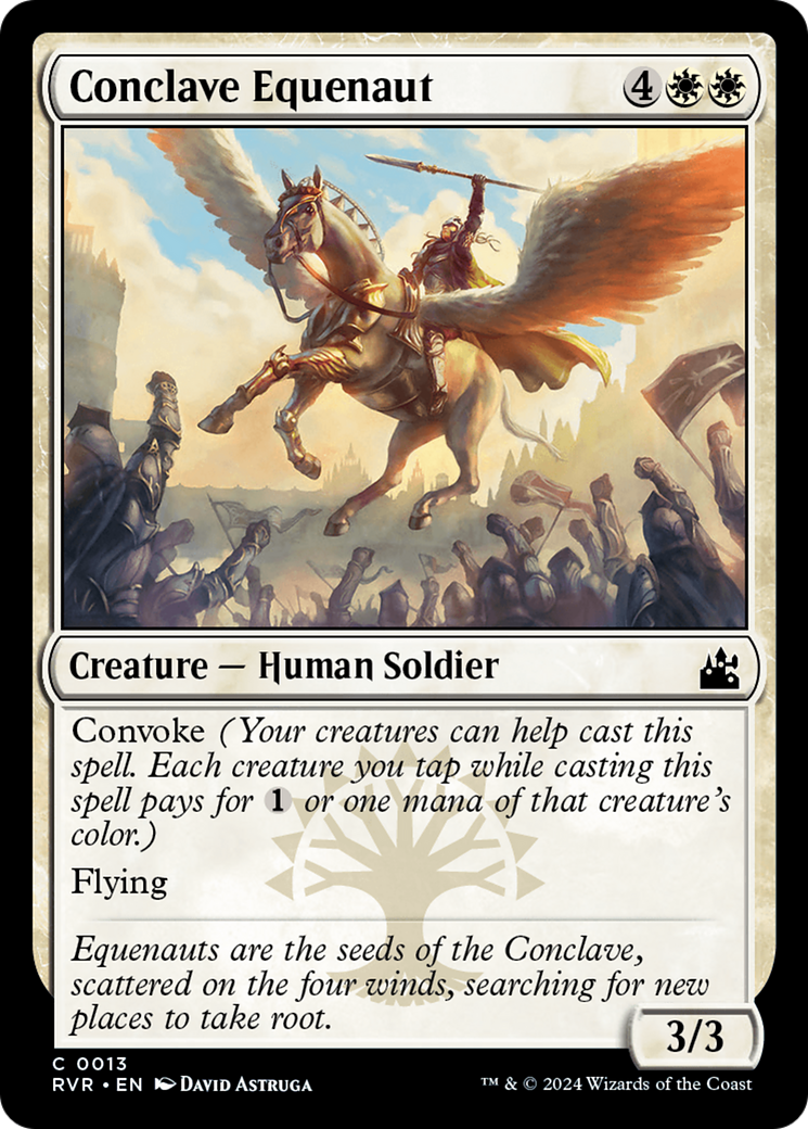 Conclave Equenaut (RVR-013) - Ravnica Remastered - Premium MTG Single from Wizards of the Coast - Just $0.25! Shop now at Game Crave Tournament Store