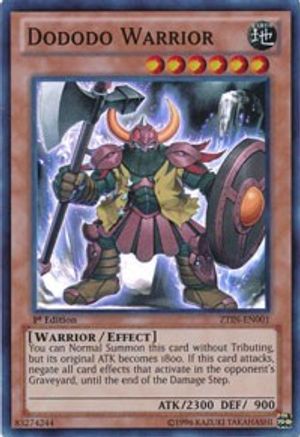 Dododo Warrior (ZTIN-EN001) - 2013 Zexal Collection Tin 1st Edition - Premium Yugioh Single from Konami - Just $0.25! Shop now at Game Crave Tournament Store