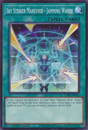 Sky Striker Maneuver - Jamming Waves! (L26D-ENS12) - Legendary Modern Decks 2026 1st Edition