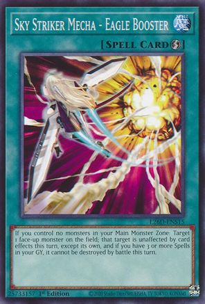 Sky Striker Mecha - Eagle Booster (L26D-ENS15) - Legendary Modern Decks 2026 1st Edition