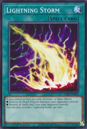 Lightning Storm (L26D-ENS20) - Legendary Modern Decks 2026 1st Edition