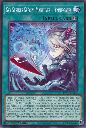 Sky Striker Special Maneuver - Lemnisgate! (L26D-ENS24) - Legendary Modern Decks 2026 1st Edition