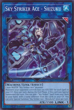 Sky Striker Ace - Shizuku (L26D-ENS26) - Legendary Modern Decks 2026 1st Edition