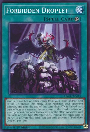 Forbidden Droplet (L26D-ENM13) - Legendary Modern Decks 2026 1st Edition