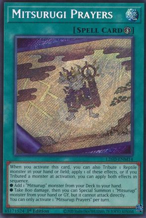 Mitsurugi Prayers (Secret Rare) (L26D-ENM14) - Legendary Modern Decks 2026 1st Edition