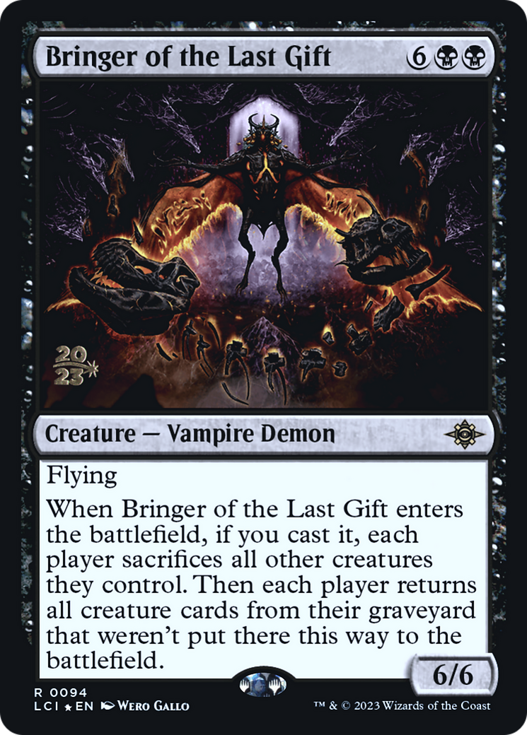 Bringer of the Last Gift (PLCI-94S) - The Lost Caverns of Ixalan Promos Foil - Premium MTG Single from Wizards of the Coast - Just $0.70! Shop now at Game Crave Tournament Store