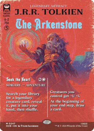 The Arkenstone (Borderless) (HOB-247) - The Hobbit Foil