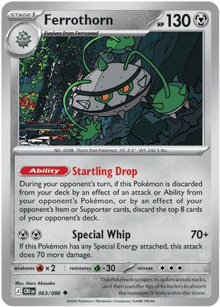 Ferrothorn 63 - ME04 Chaos Rising