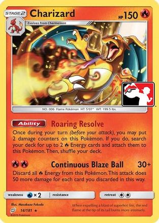 Charizard (Library Exclusive) 14 - Miscellaneous Cards & Products Holofoil