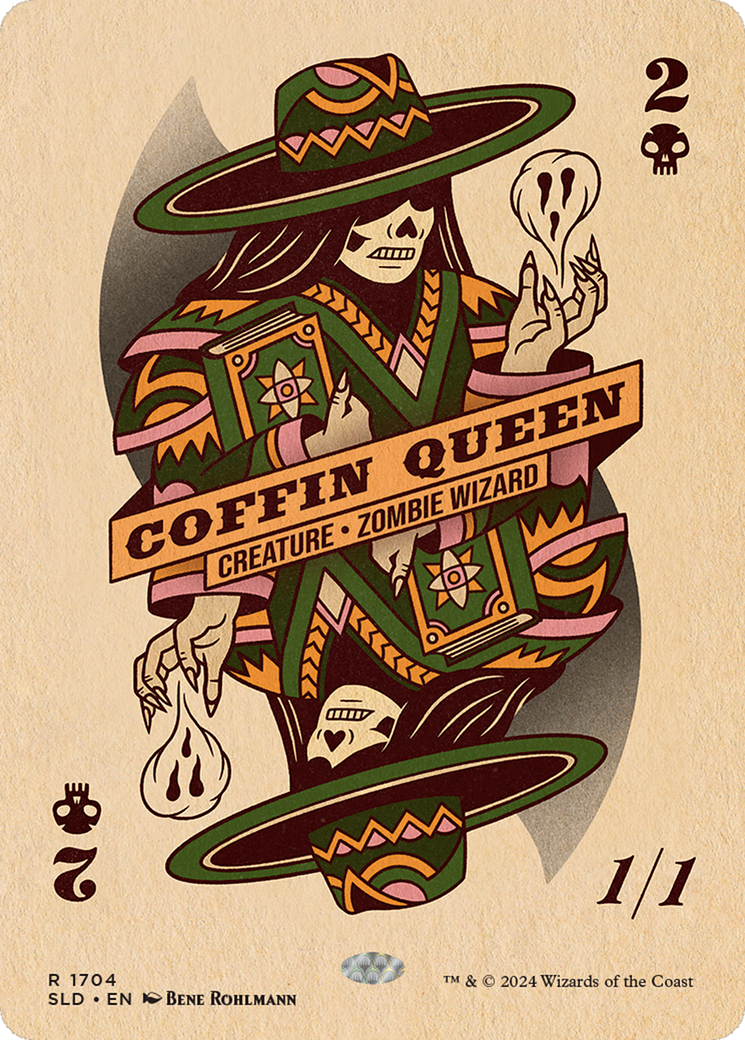 Coffin Queen (SLD-1704) - Secret Lair Drop (Borderless) Foil - Premium MTG Single from Wizards of the Coast - Just $0! Shop now at Game Crave Tournament Store