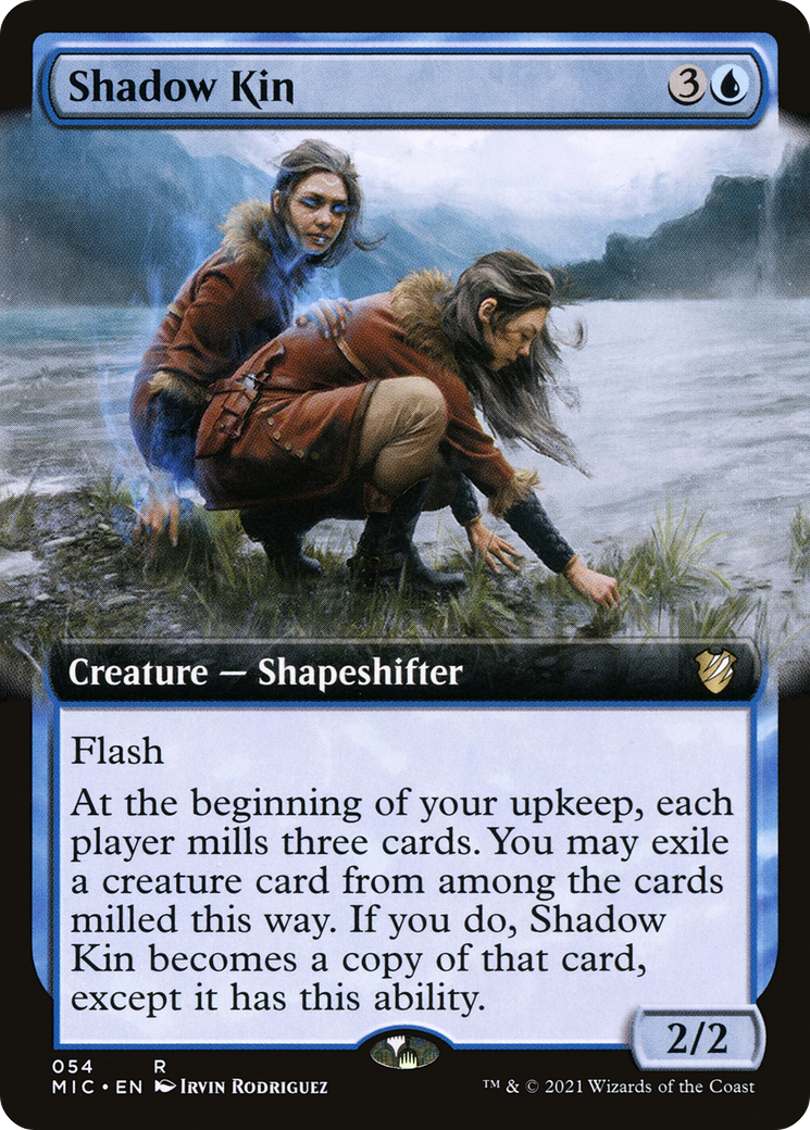 Shadow Kin (MIC-054) - Midnight Hunt Commander: (Extended Art) - Premium MTG Single from Wizards of the Coast - Just $1.18! Shop now at Game Crave Tournament Store