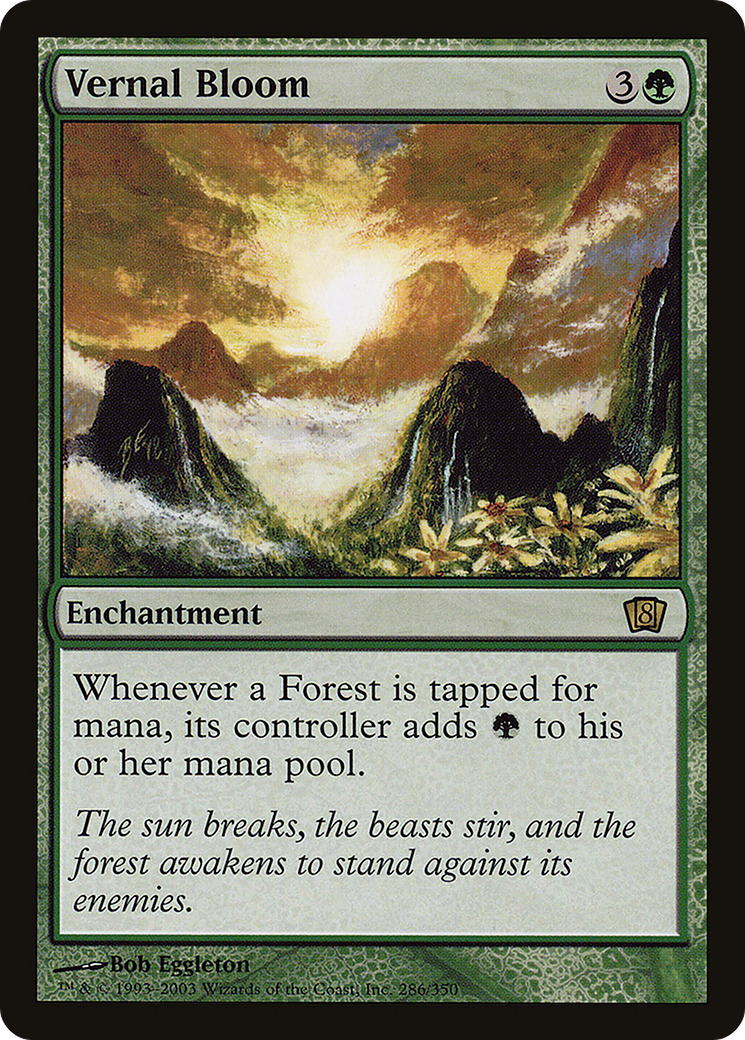 Vernal Bloom (8ED-286) - 8th Edition Foil