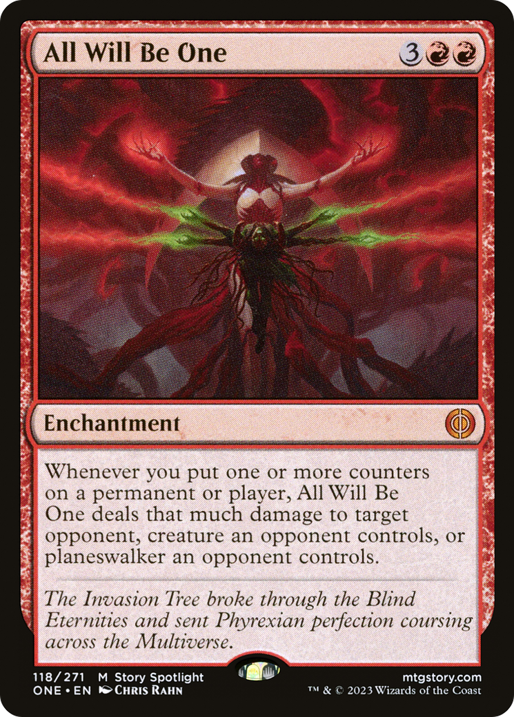 All Will Be One (ONE-118) - Phyrexia: All Will Be One - Premium MTG Single from Wizards of the Coast - Just $5.34! Shop now at Game Crave Tournament Store