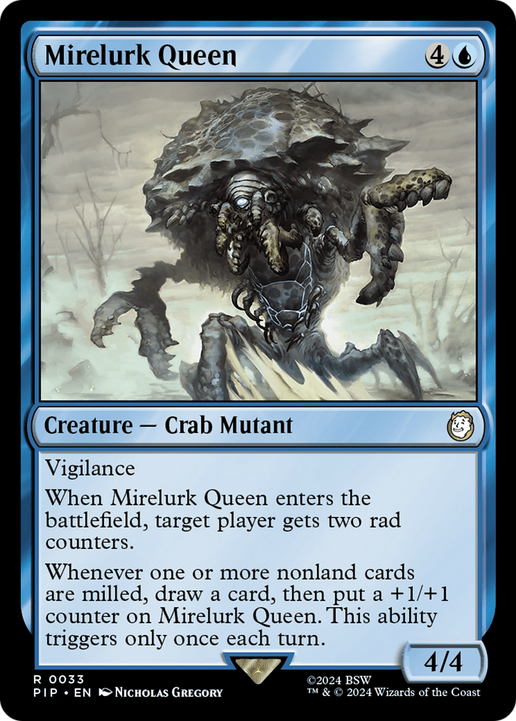 Mirelurk Queen (PIP-033) - Fallout - Premium MTG Single from Wizards of the Coast - Just $0.25! Shop now at Game Crave Tournament Store