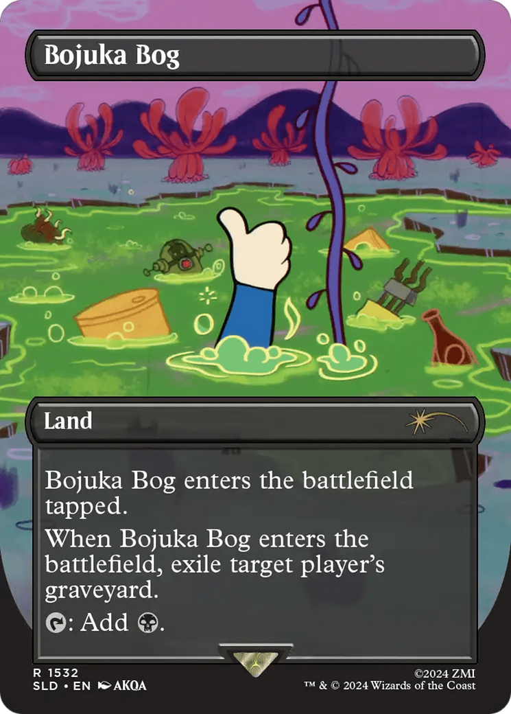 Bojuka Bog (SLD-1532) - Secret Lair Drop (Borderless) - Premium MTG Single from Wizards of the Coast - Just $11.06! Shop now at Game Crave Tournament Store
