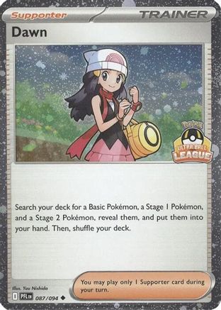 Dawn - 087/094 (Ultra Ball League) 87 - League & Championship Cards Holofoil