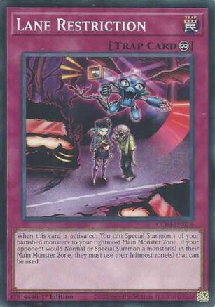 Lane Restriction (CORI-EN078) - Chaos Origins 1st Edition