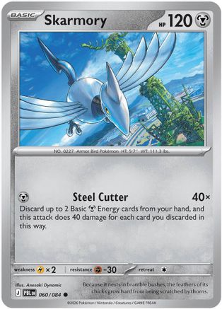 Skarmory 60 - ME05 Pitch Black