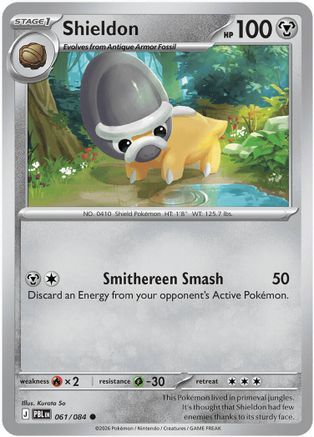 Shieldon 61 - ME05 Pitch Black Reverse Holofoil