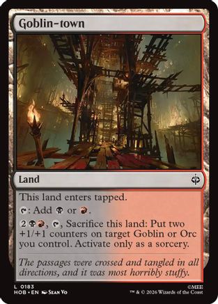Goblin-town (HOB-183) - The Hobbit Foil
