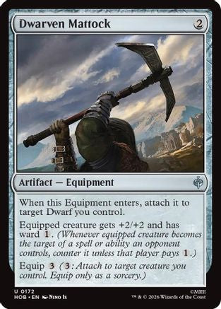 Dwarven Mattock (HOB-172) - The Hobbit