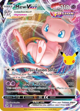 Mew VMAX 114 - ME 30th Celebration Classic Collection Holofoil