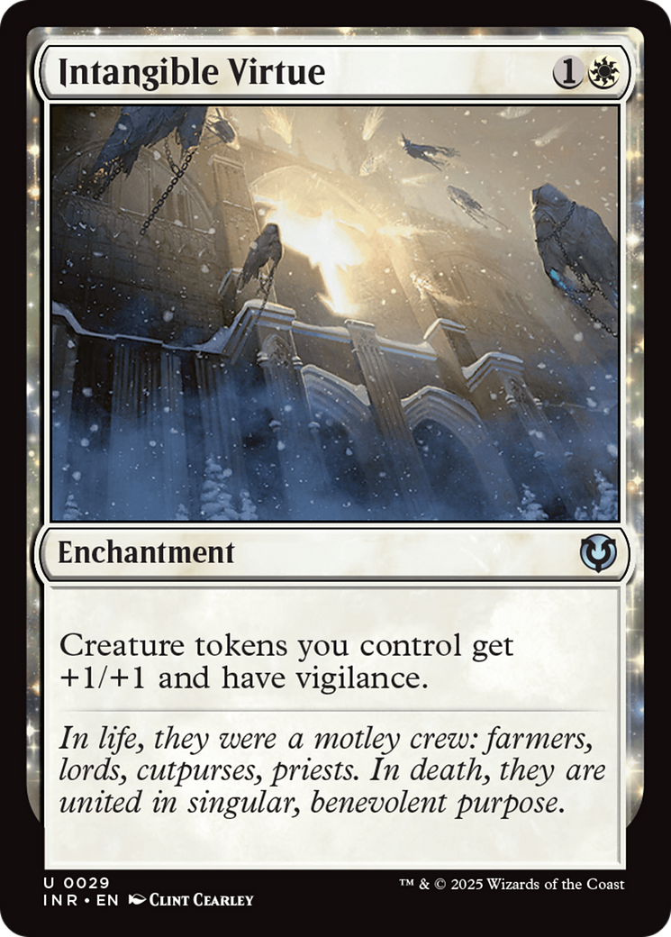 Intangible Virtue (-029) - Innistrad Remastered Foil - Premium MTG Single from Wizards of the Coast - Just $0.25! Shop now at Game Crave Tournament Store