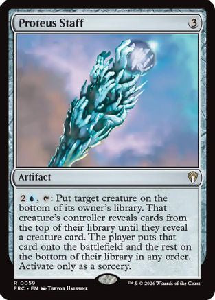 Proteus Staff (FRC-059) - Commander: Reality Fracture