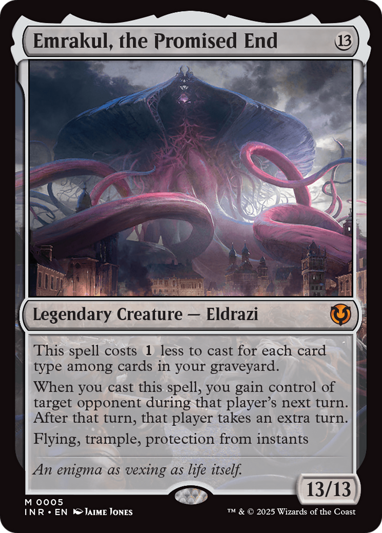 Emrakul, the Promised End (-005) - Innistrad Remastered Foil - Premium MTG Single from Wizards of the Coast - Just $15.17! Shop now at Game Crave Tournament Store
