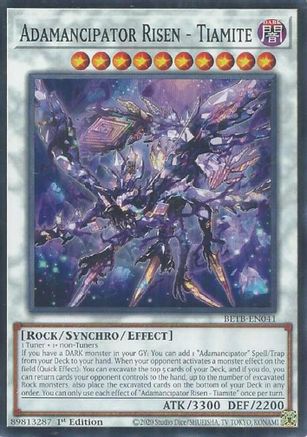 Adamancipator Risen - Tiamite (BETB-EN041) - Beyond the Brave 1st Edition