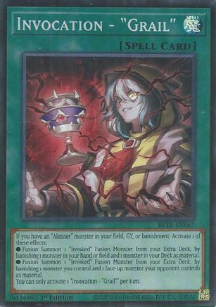 Invocation - "Grail" (BETB-EN067) - Beyond the Brave 1st Edition