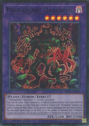 Predaplant Daredevil (BETB-EN100) - Beyond the Brave 1st Edition