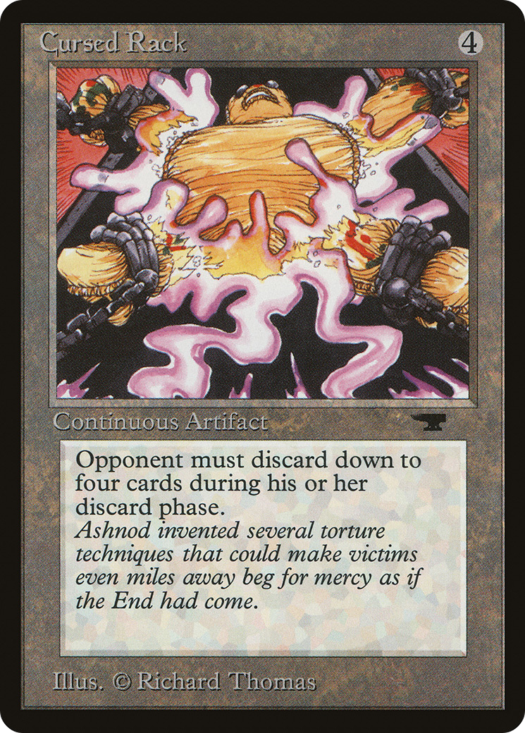 Cursed Rack (ATQ-048) - Antiquities - Premium MTG Single from Wizards of the Coast - Just $3.43! Shop now at Game Crave Tournament Store