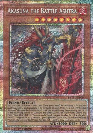 Akasuna the Battle Ashtra (Starlight Rare) (BETB-EN009) - Beyond the Brave 1st Edition