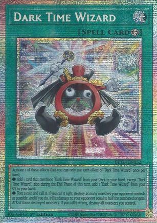 Dark Time Wizard (Starlight Rare) (BETB-EN052) - Beyond the Brave 1st Edition