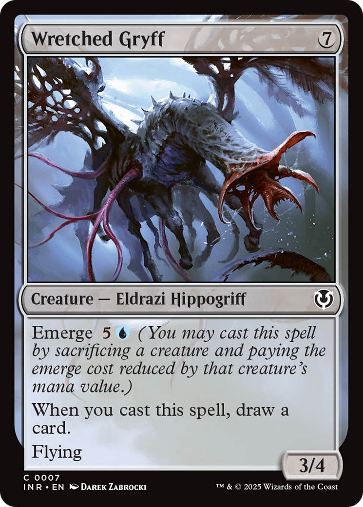 Wretched Gryff (-007) - Innistrad Remastered Foil - Premium MTG Single from Wizards of the Coast - Just $0.26! Shop now at Game Crave Tournament Store