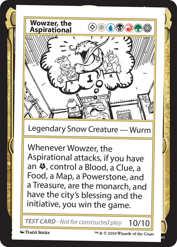 Wowzer, the Aspirational (MB2-365) - Mystery Booster 2 - Premium MTG Single from Wizards of the Coast - Just $0.80! Shop now at Game Crave Tournament Store