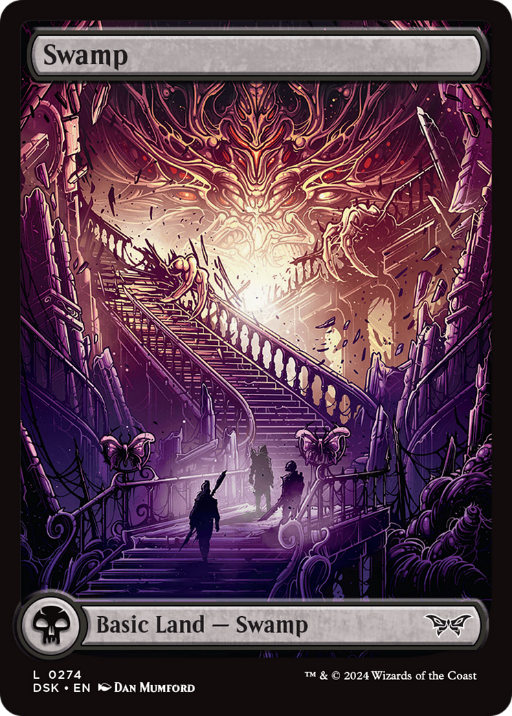 Swamp (DSK-274) - Duskmourn: House of Horror - Premium MTG Single from Wizards of the Coast - Just $0.58! Shop now at Game Crave Tournament Store
