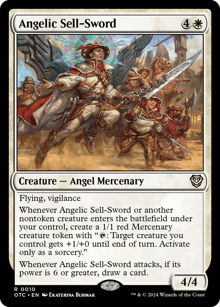Game Crave Tournament Store - Angelic Sell-Sword (OTC-010)
