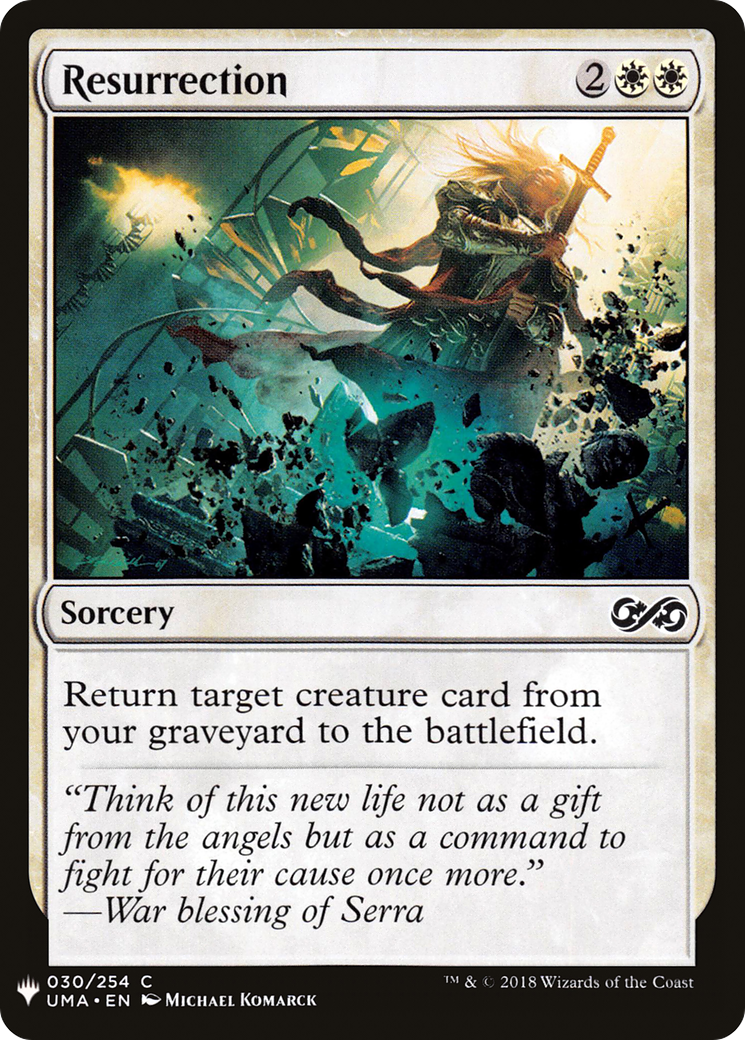 Resurrection (MB1-209) - Mystery Booster