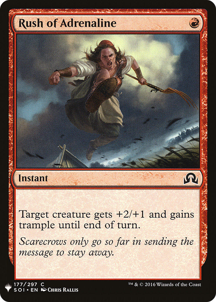 Rush of Adrenaline (MB1-1048) - Mystery Booster