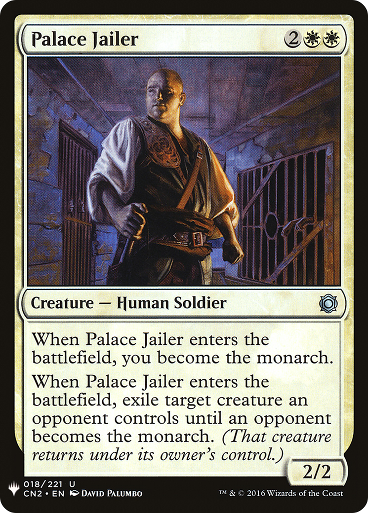 Palace Jailer (MB1-192) - Mystery Booster