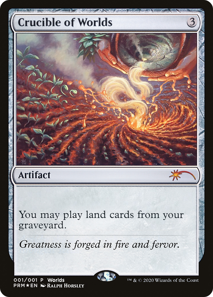 Crucible of Worlds (PWOR-2019) - World Championship Promos Foil